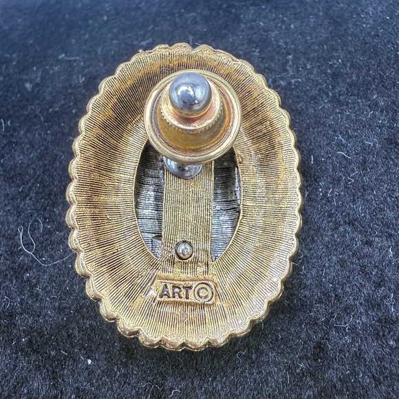 Bacchus Face pin! by Arthur Pepper Signed ART! Vintage - Picture 2 of 2